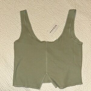Pacsun cropped tank top